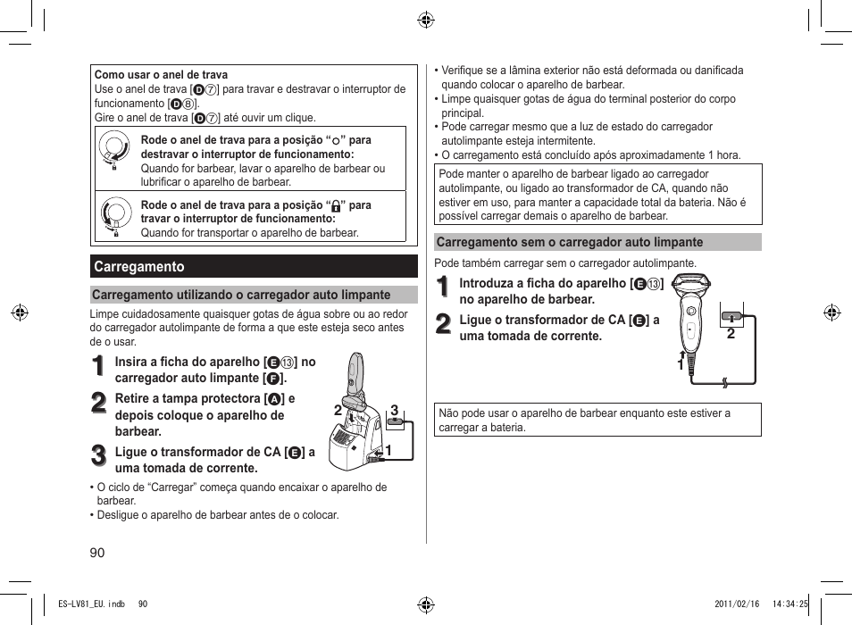 Panasonic ESLV81 User Manual | Page 90 / 210