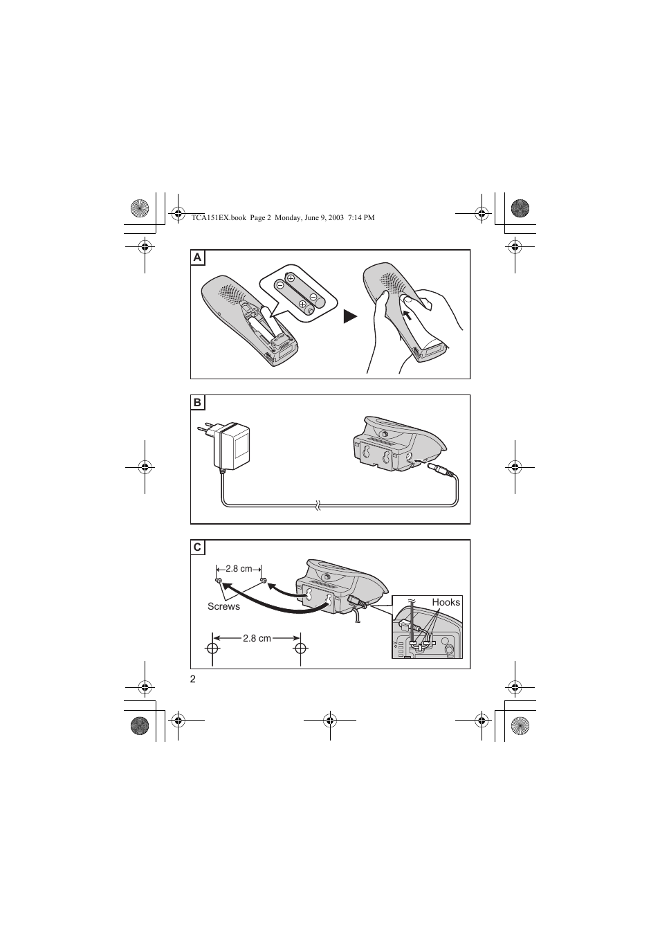 Panasonic KXTCA151EX User Manual | Page 2 / 76