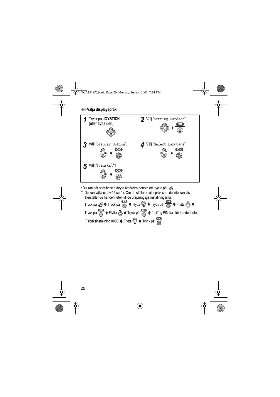 Panasonic KXTCA151EX User Manual | Page 20 / 76