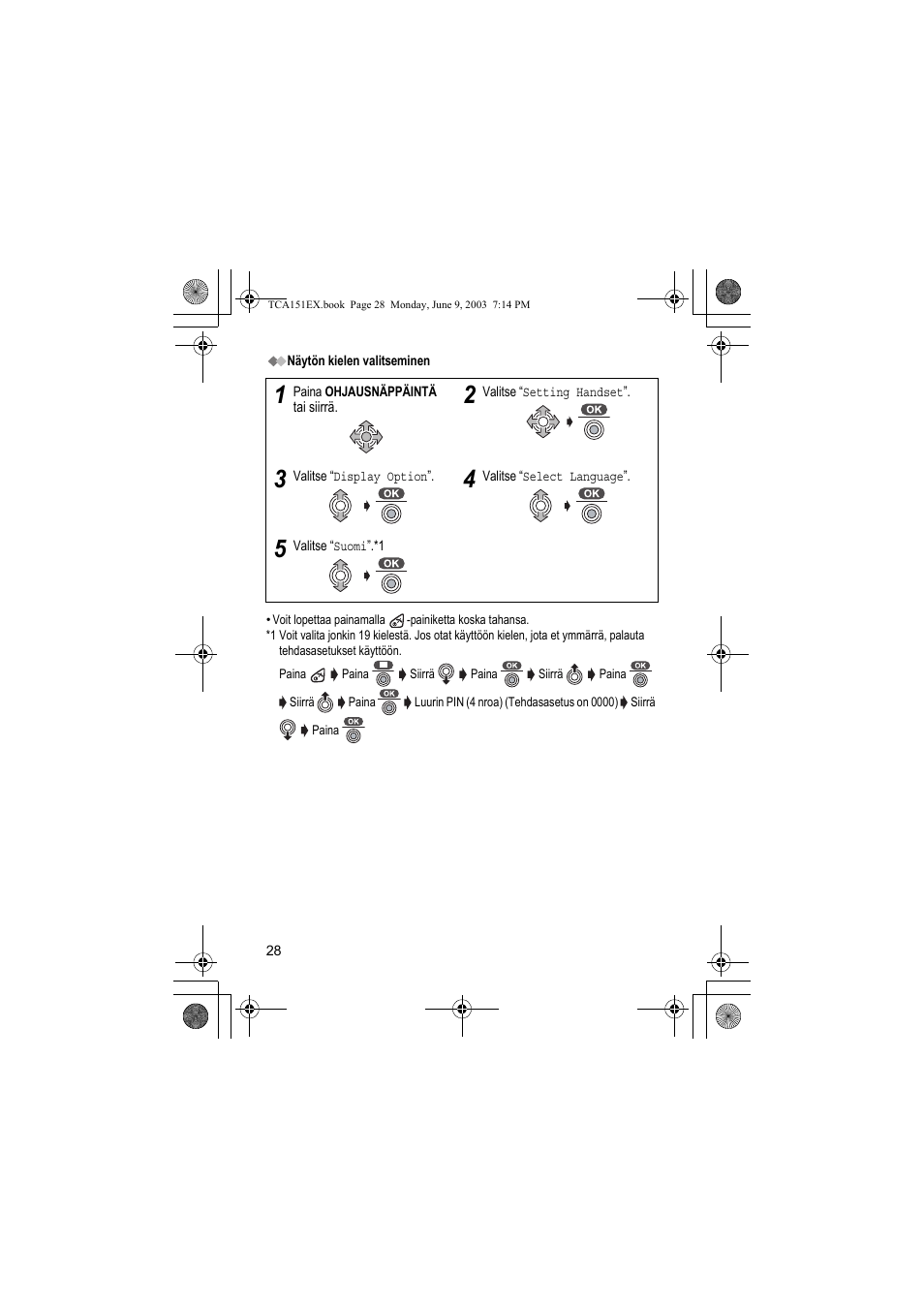 Panasonic KXTCA151EX User Manual | Page 28 / 76