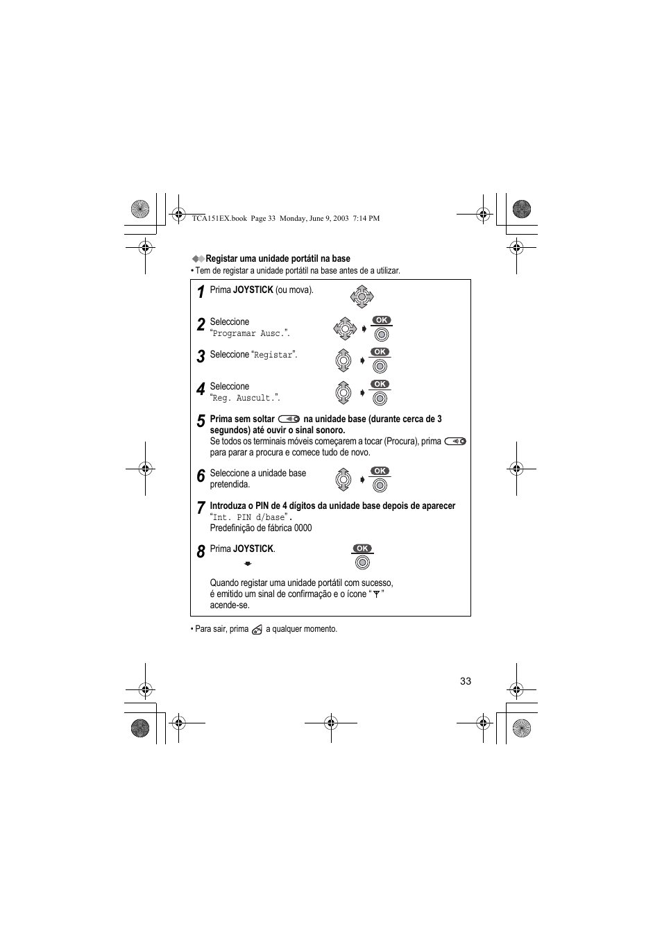 Panasonic KXTCA151EX User Manual | Page 33 / 76