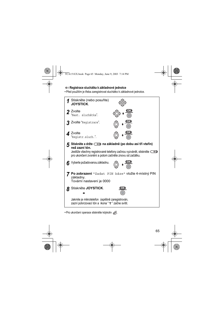 Panasonic KXTCA151EX User Manual | Page 65 / 76