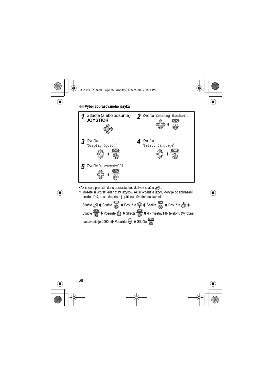 Panasonic KXTCA151EX User Manual | Page 68 / 76