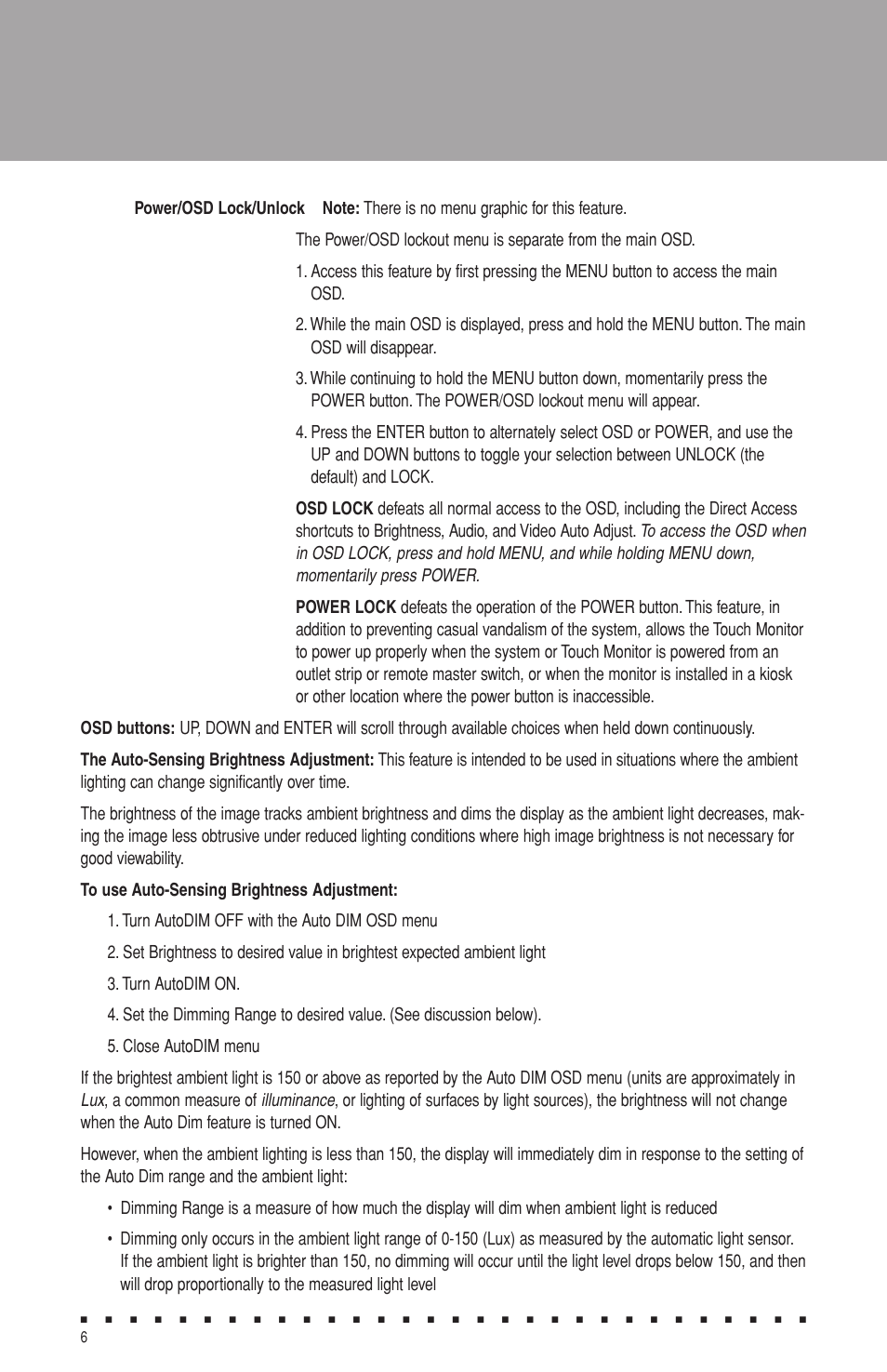 Aspen Touch Solutions ATM-123R Series User Manual | Page 8 / 16