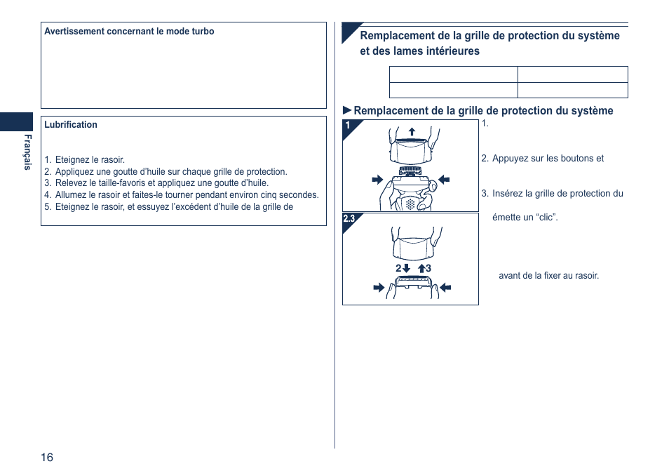Panasonic ES8103 User Manual | Page 16 / 108