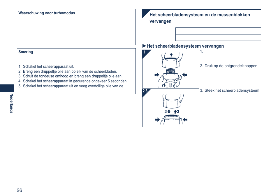 Panasonic ES8103 User Manual | Page 26 / 108