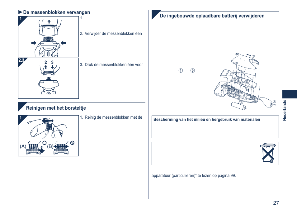 Panasonic ES8103 User Manual | Page 27 / 108