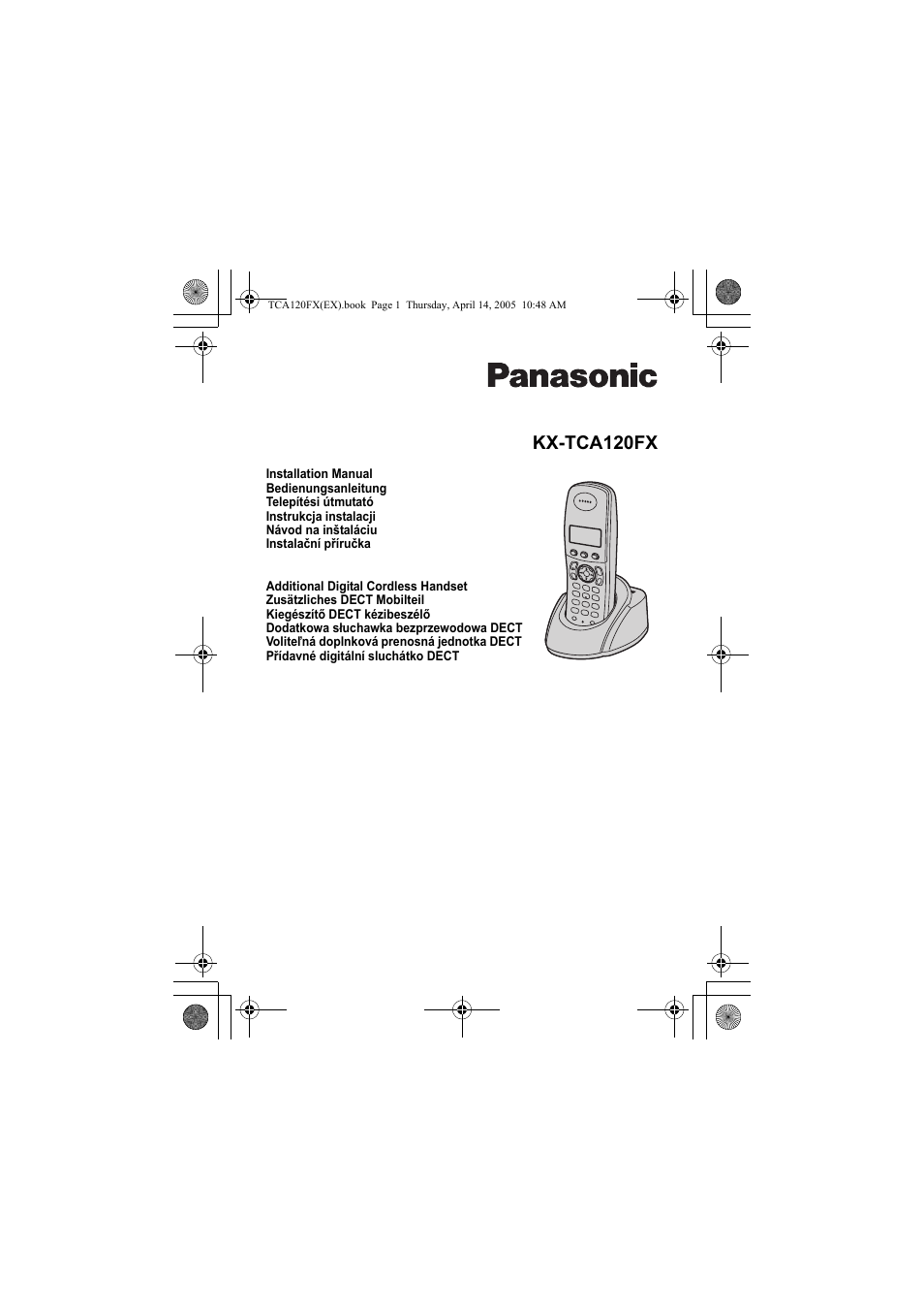 Panasonic KXTCA120FX User Manual | 32 pages