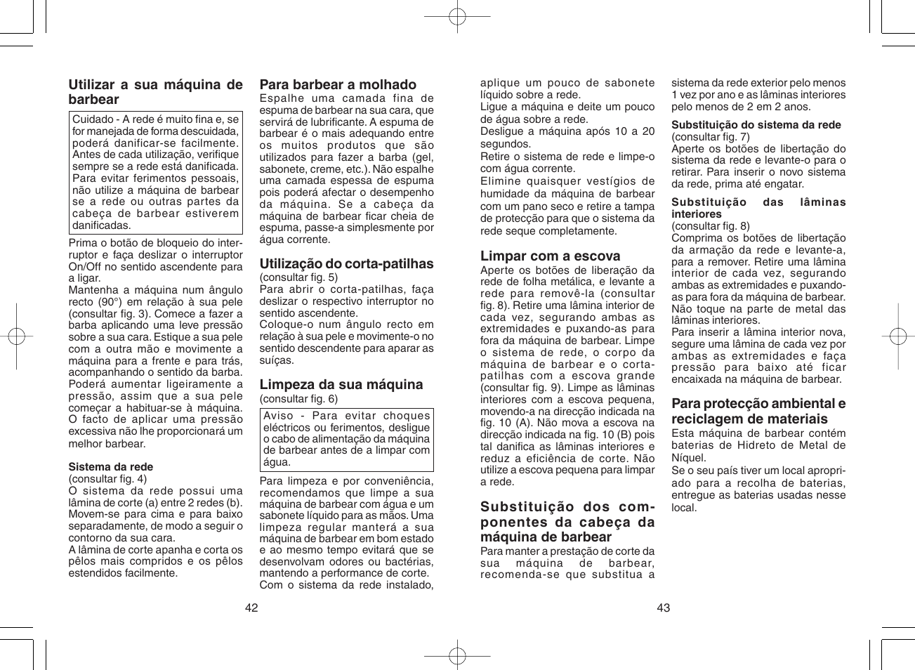 Panasonic ES6003 User Manual | Page 22 / 50