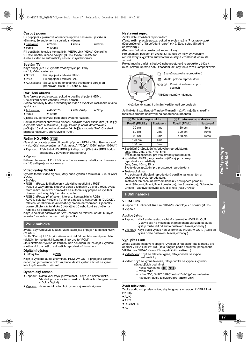 Panasonic SCXH175EP User Manual | Page 39 / 94