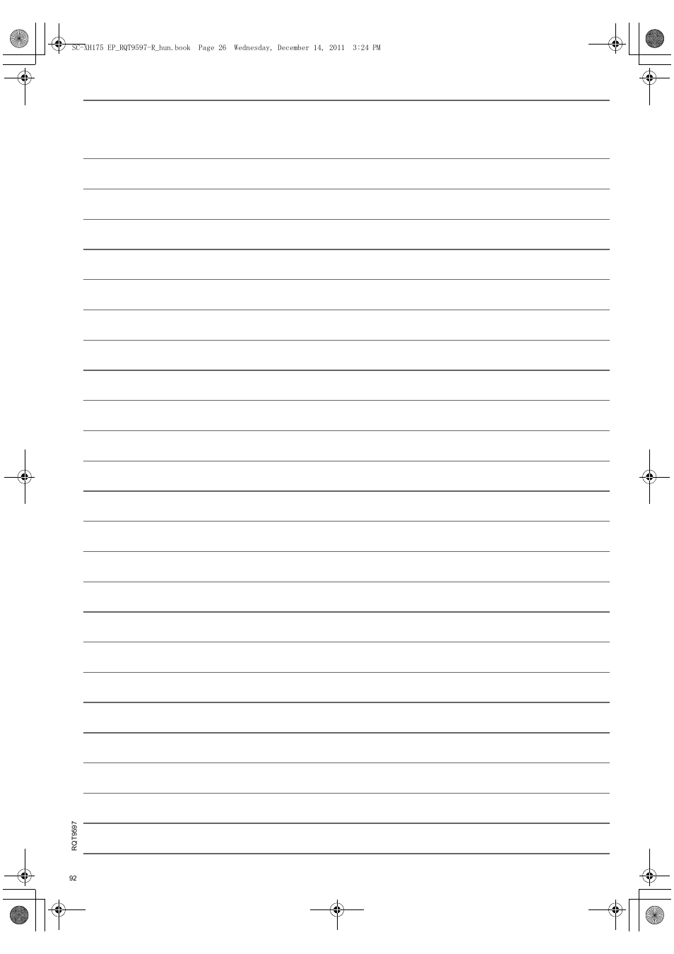 Panasonic SCXH175EP User Manual | Page 92 / 94