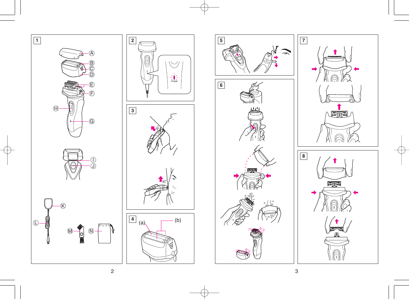 Panasonic ES6003E8 User Manual | Page 2 / 50