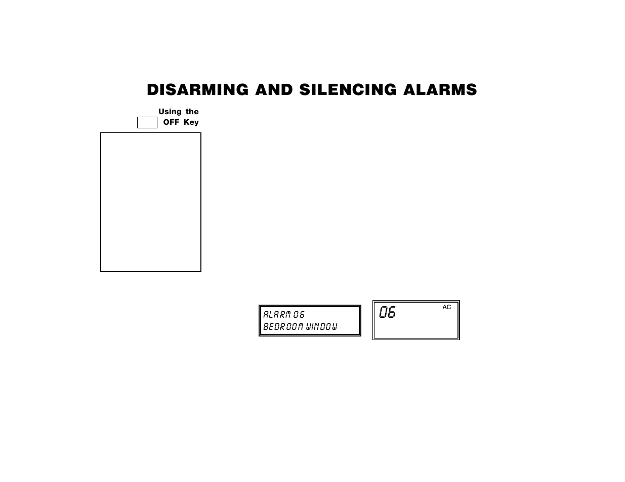 Disarming and silencing alarms | ADT Security Services Safewatch Pro 2000 User Manual | Page 17 / 48