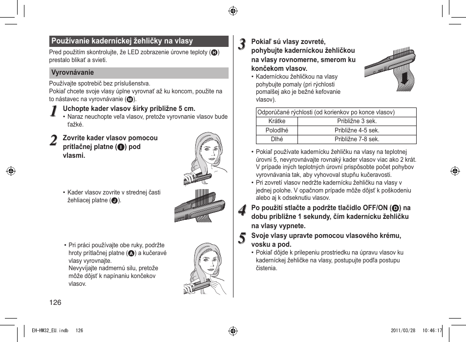 Panasonic EHHW32 User Manual | Page 126 / 158