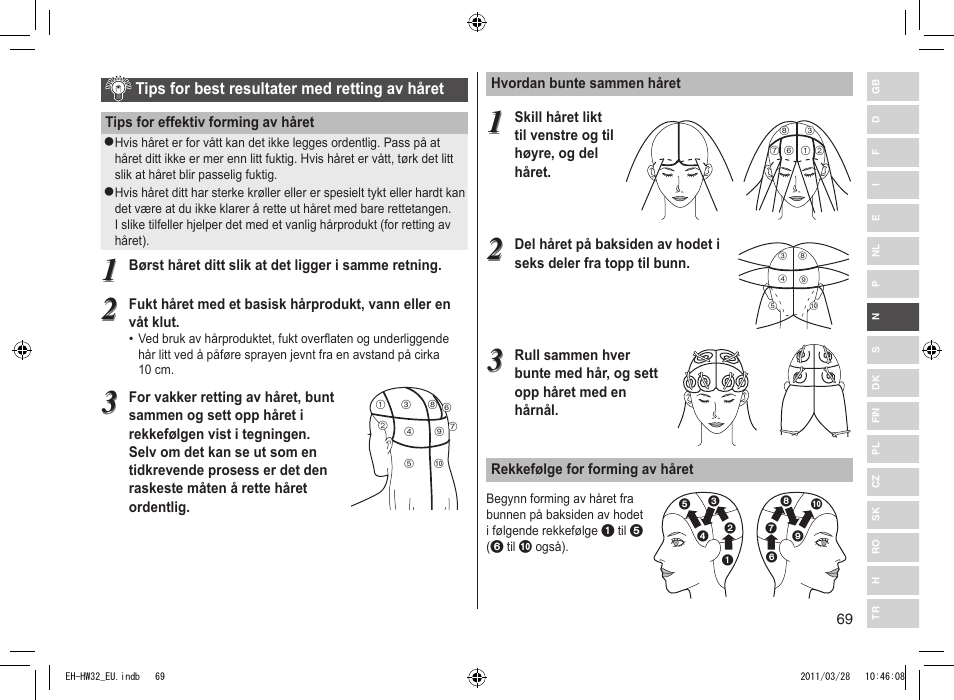 Panasonic EHHW32 User Manual | Page 69 / 158