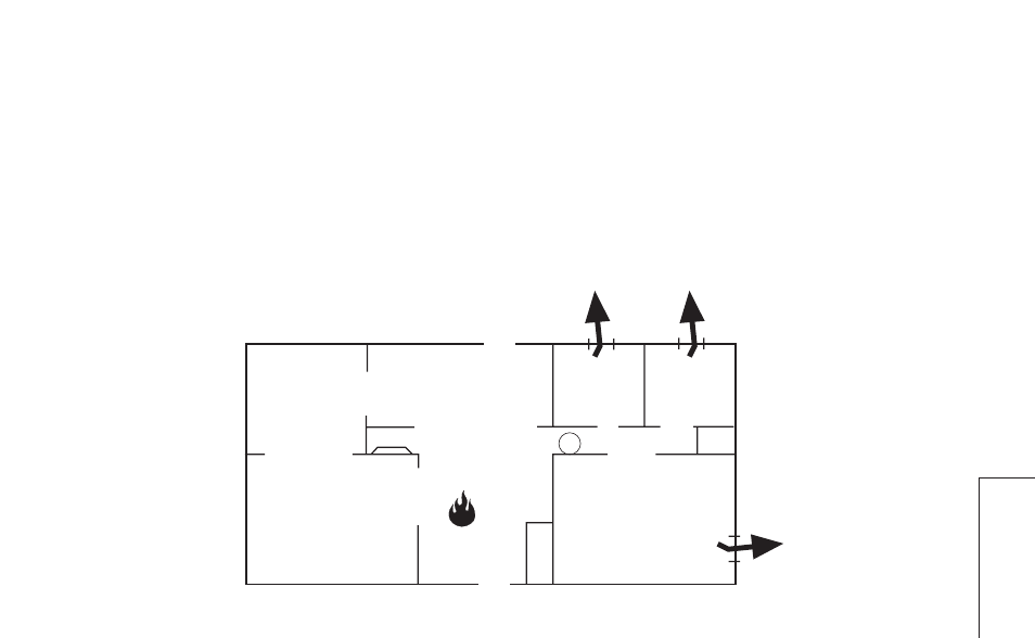 Fire safety and evacuation continued | ADT Security Services 8112 User Manual | Page 45 / 57