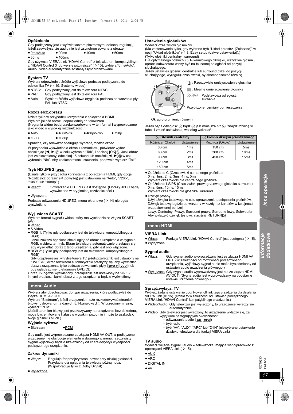 Panasonic SCXH155EP User Manual | Page 61 / 90