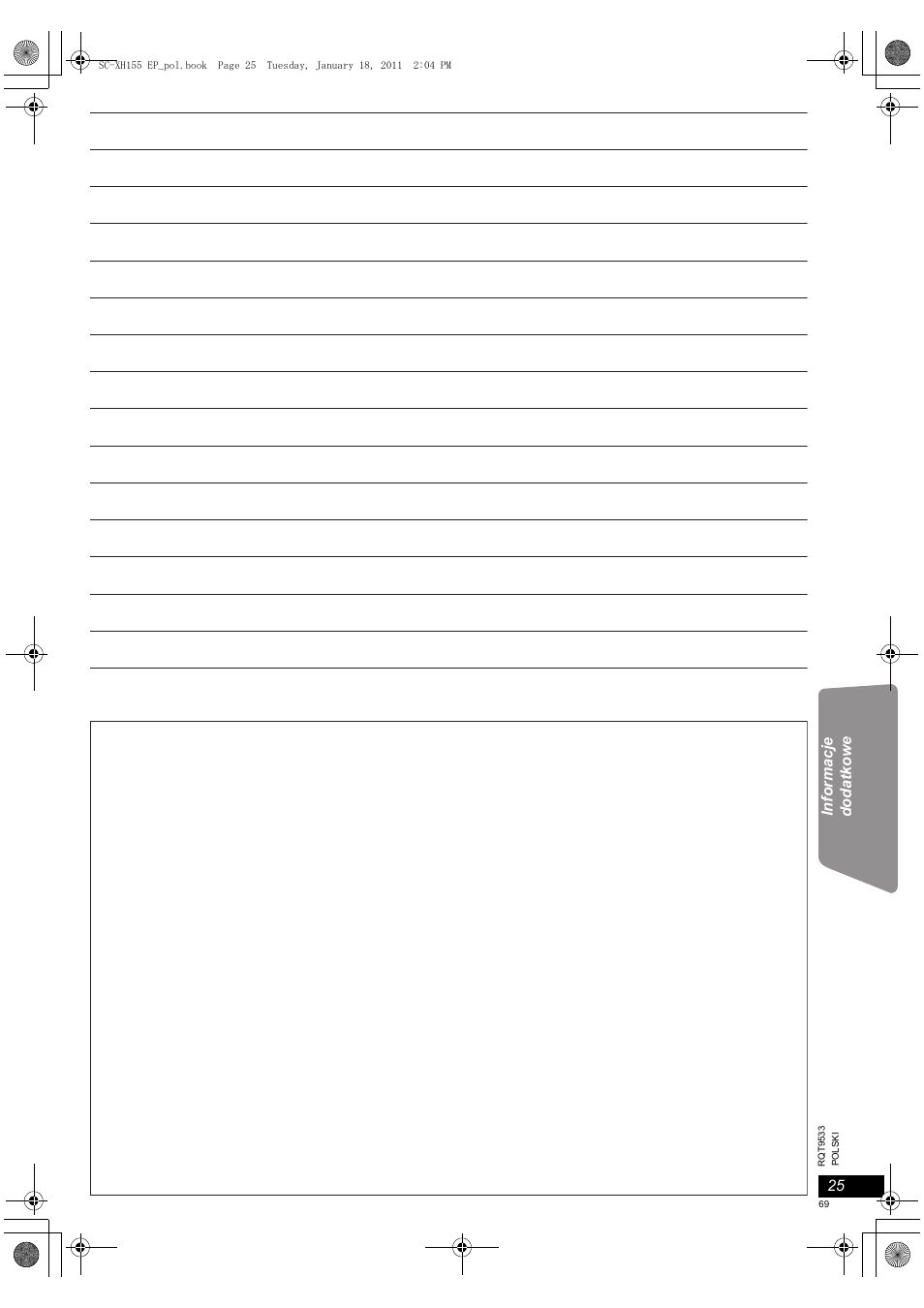 Panasonic SCXH155EP User Manual | Page 69 / 90