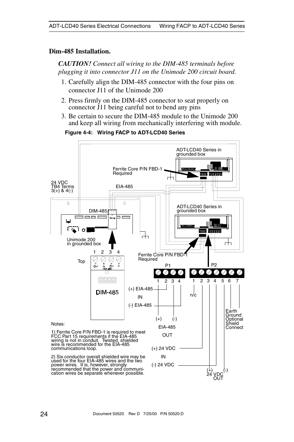 ADT Security Services ADT-LCD40 User Manual | Page 24 / 36