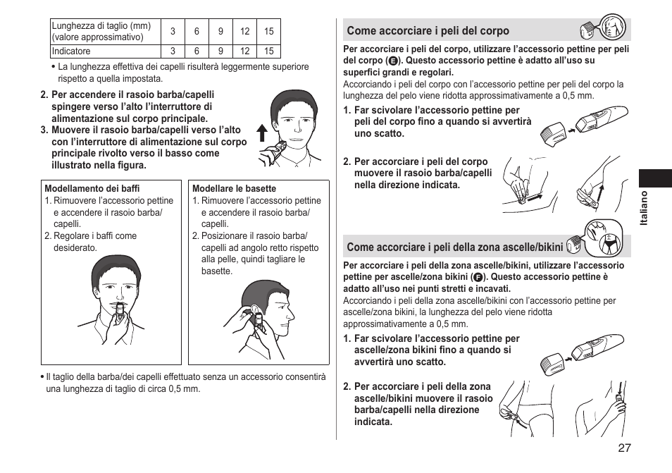 Panasonic ERGY10 User Manual | Page 27 / 124