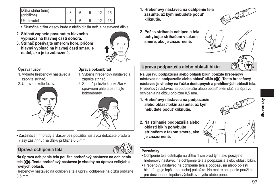 Panasonic ERGY10 User Manual | Page 97 / 124