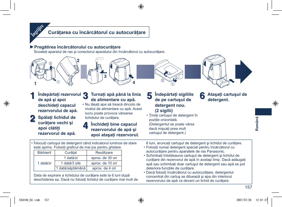 Panasonic ES8109 User Manual | Page 157 / 196