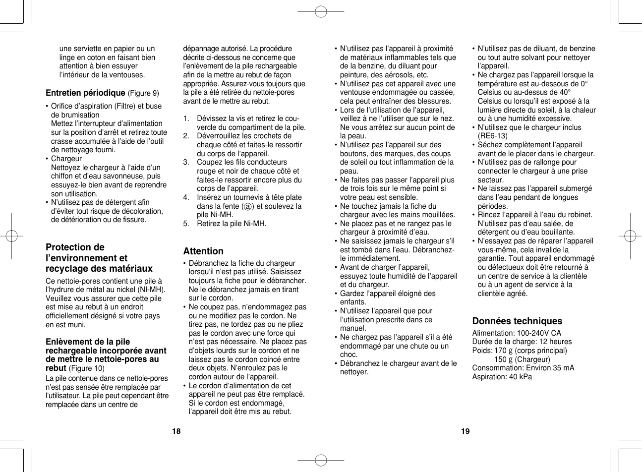 Panasonic EH2511 User Manual | Page 10 / 49