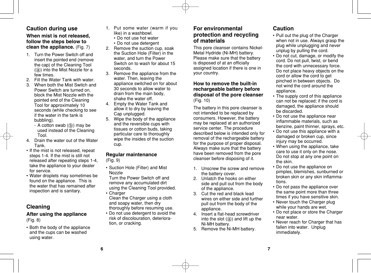 Panasonic EH2511 User Manual | Page 4 / 49