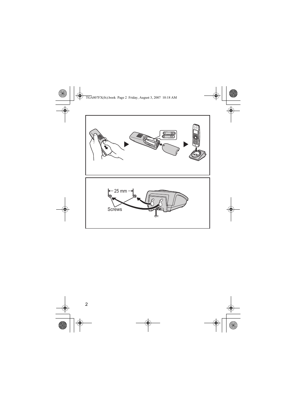 Panasonic KXTGA807FX User Manual | Page 2 / 36