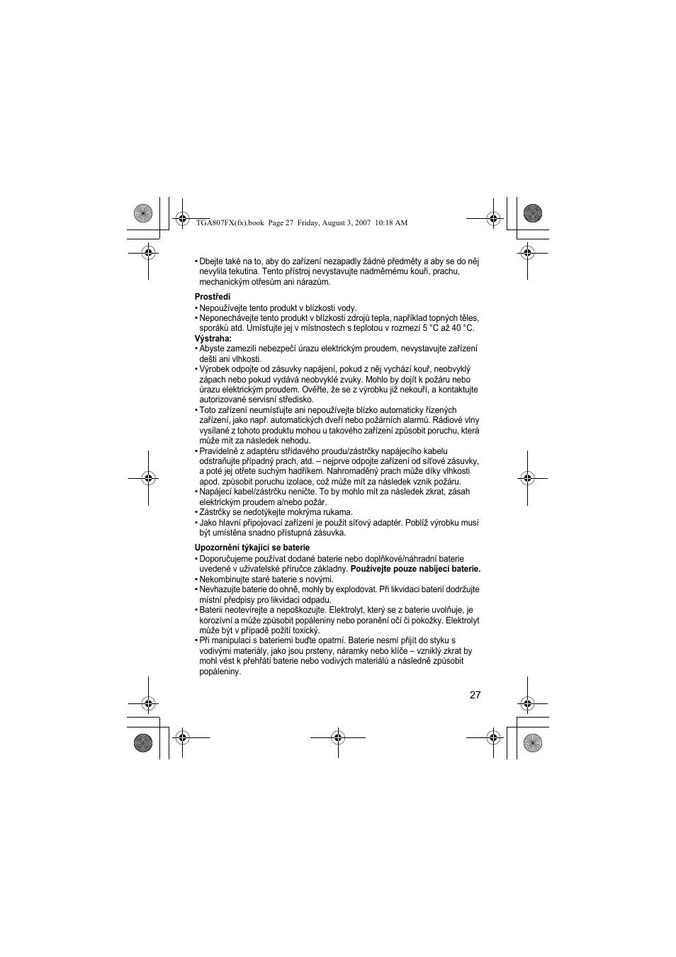 Panasonic KXTGA807FX User Manual | Page 27 / 36