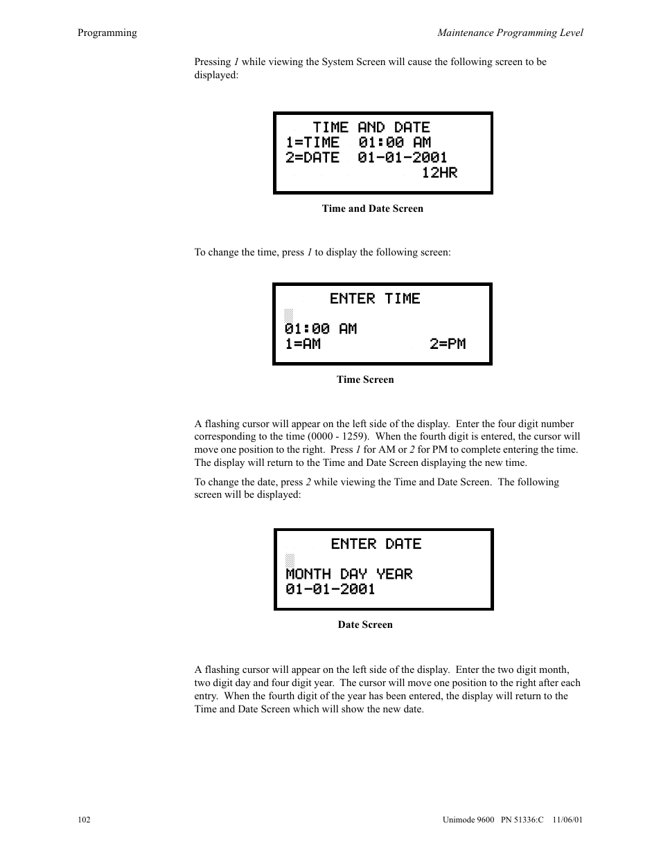 ADT Security Services Unimode 9600 User Manual | Page 102 / 148
