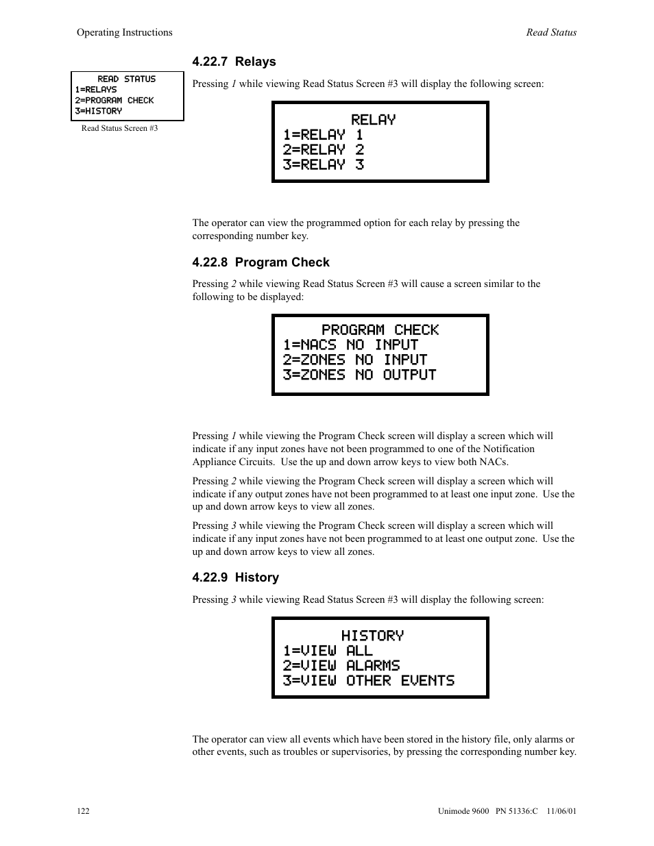ADT Security Services Unimode 9600 User Manual | Page 122 / 148