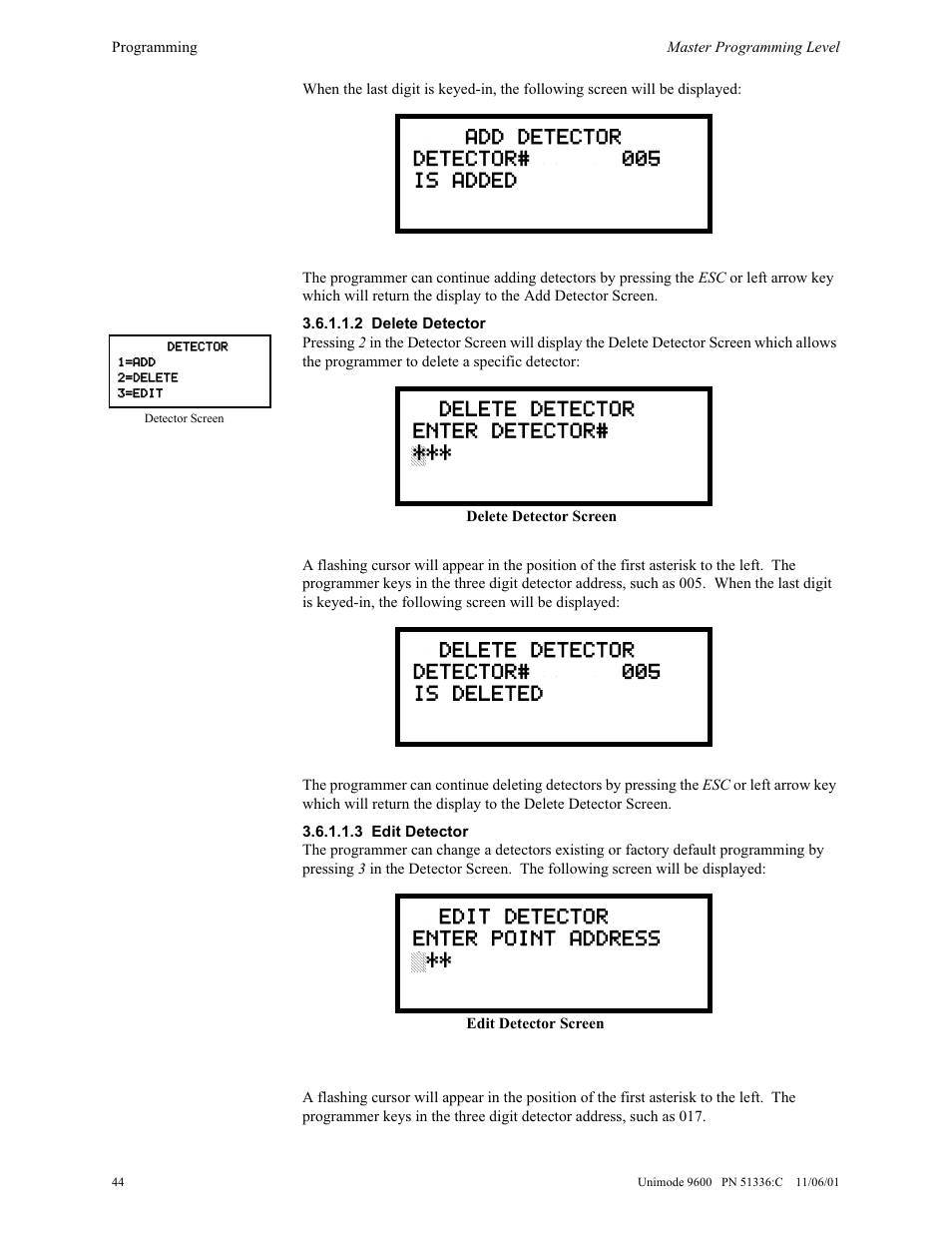 ADT Security Services Unimode 9600 User Manual | Page 44 / 148