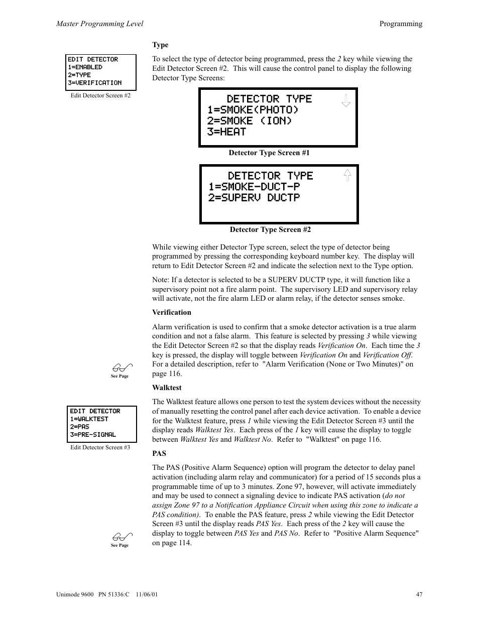 ADT Security Services Unimode 9600 User Manual | Page 47 / 148