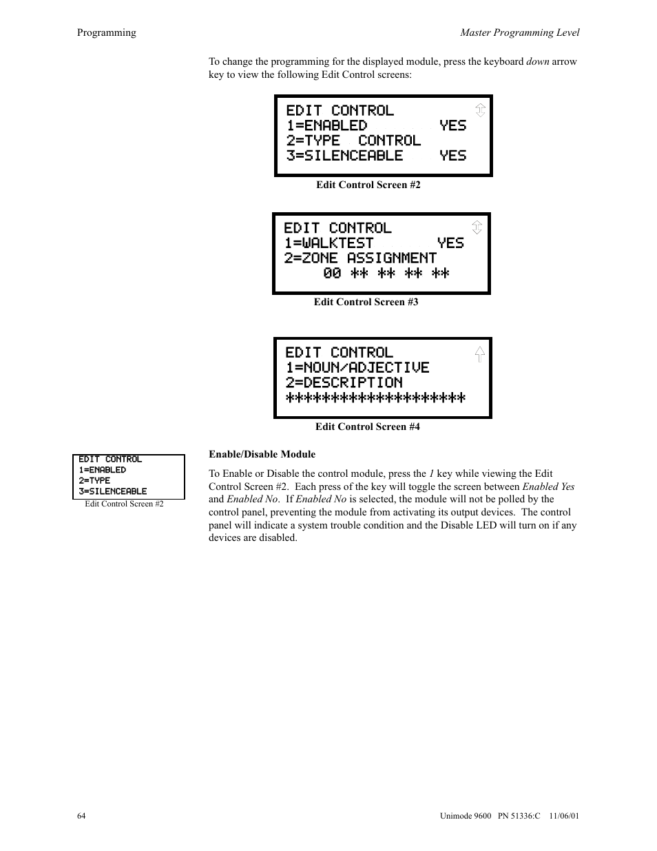 ADT Security Services Unimode 9600 User Manual | Page 64 / 148