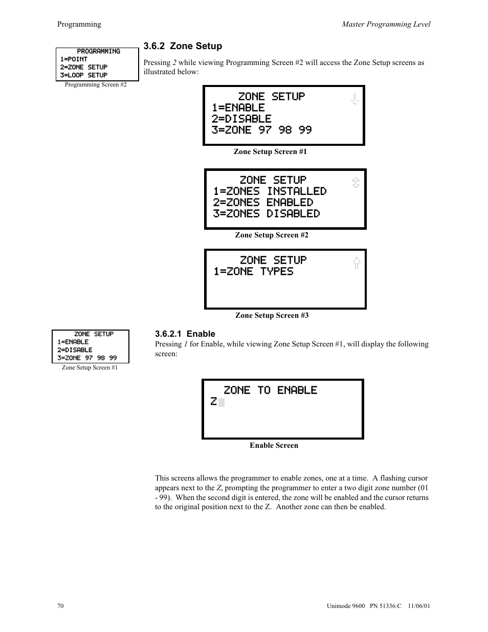 ADT Security Services Unimode 9600 User Manual | Page 70 / 148