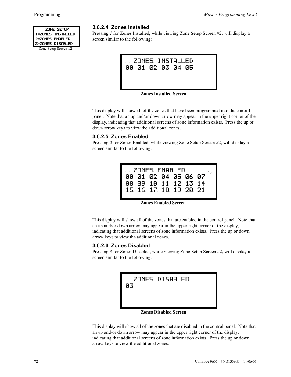 ADT Security Services Unimode 9600 User Manual | Page 72 / 148