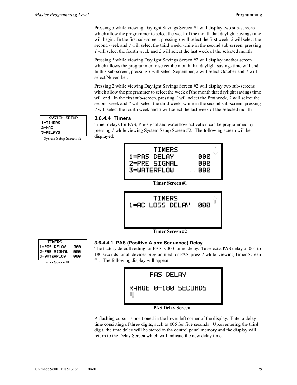 ADT Security Services Unimode 9600 User Manual | Page 79 / 148