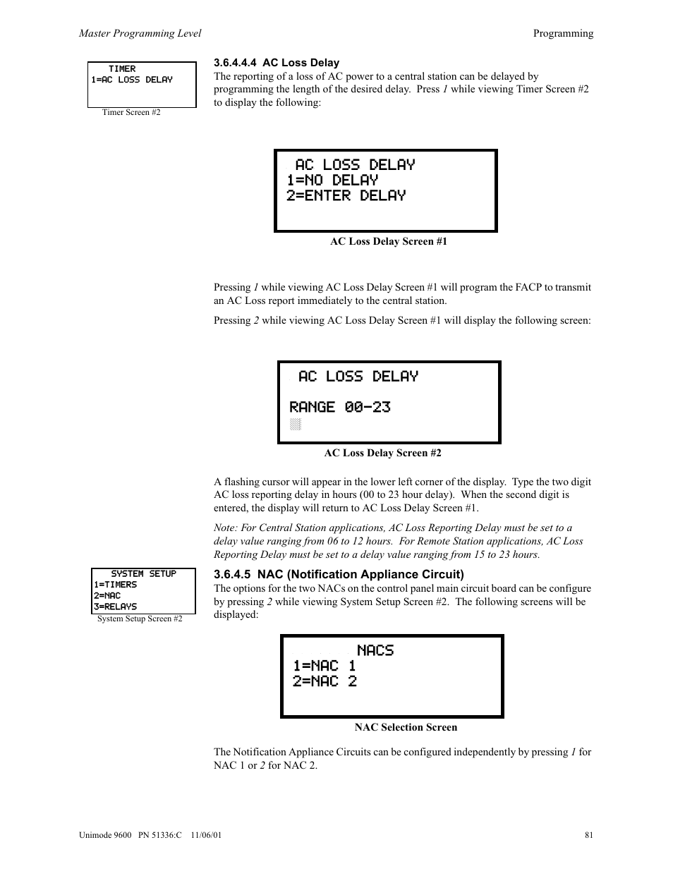 ADT Security Services Unimode 9600 User Manual | Page 81 / 148