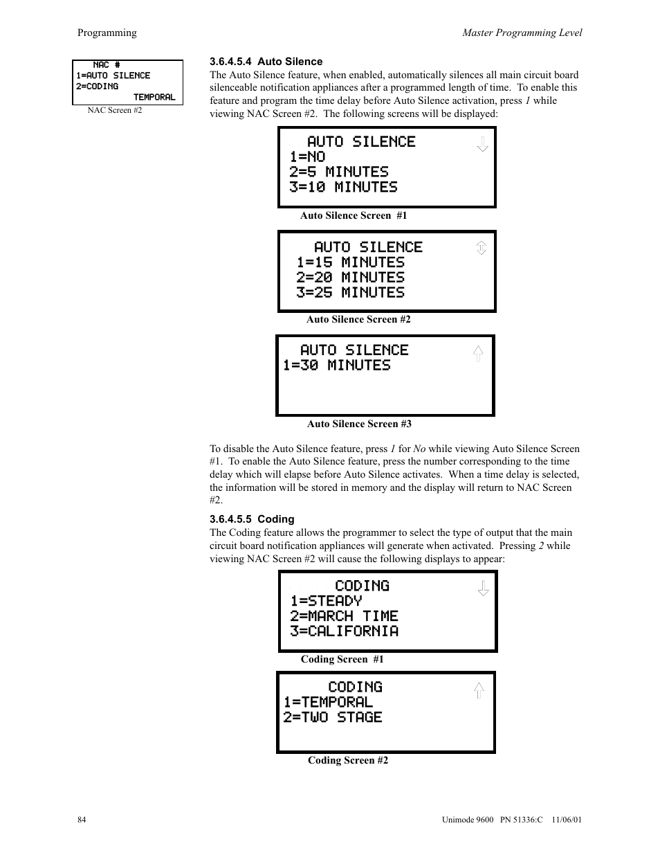 ADT Security Services Unimode 9600 User Manual | Page 84 / 148