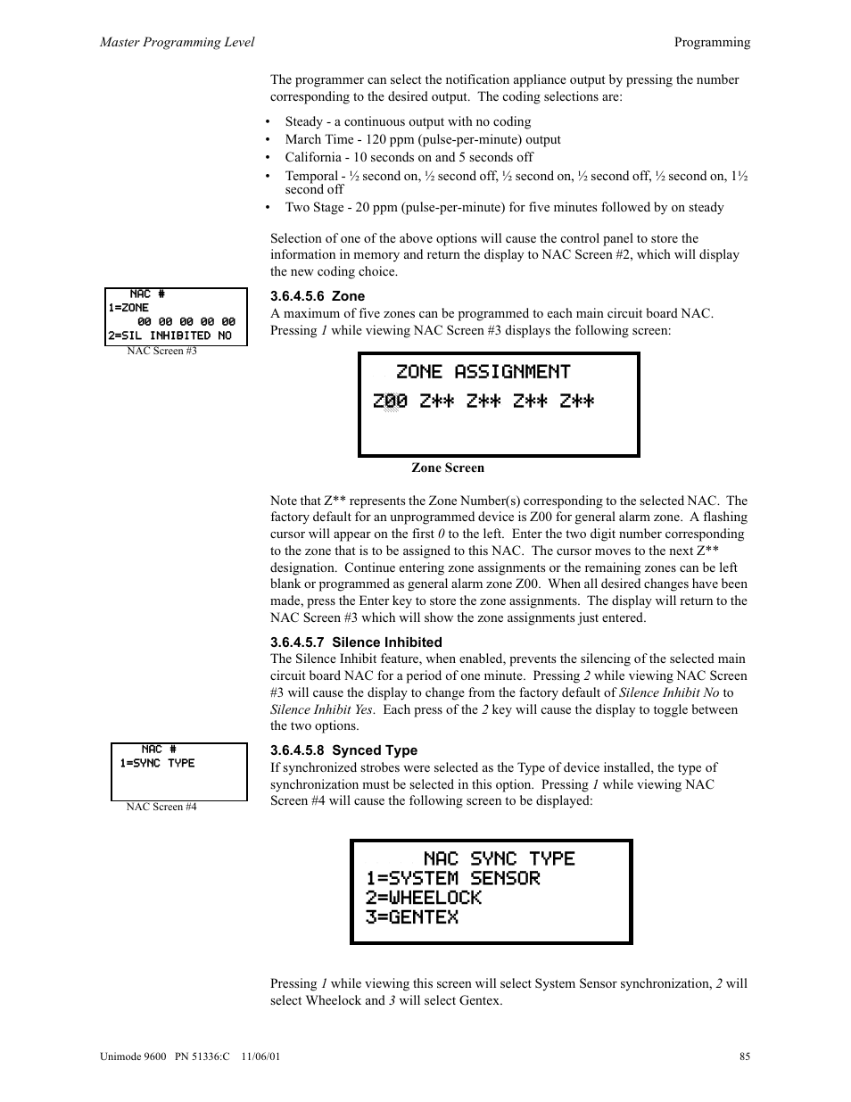 ADT Security Services Unimode 9600 User Manual | Page 85 / 148