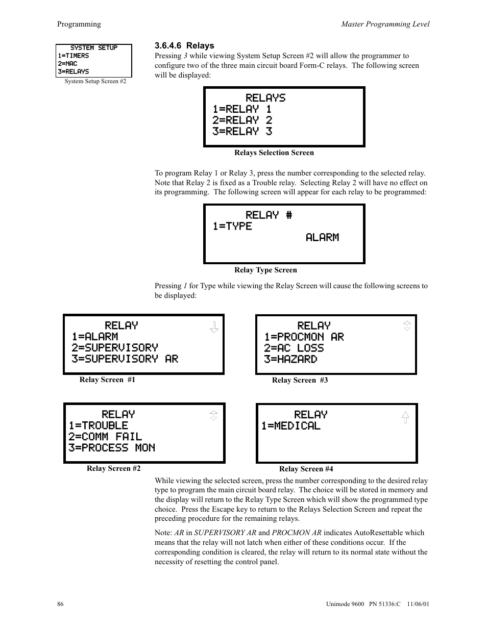 ADT Security Services Unimode 9600 User Manual | Page 86 / 148
