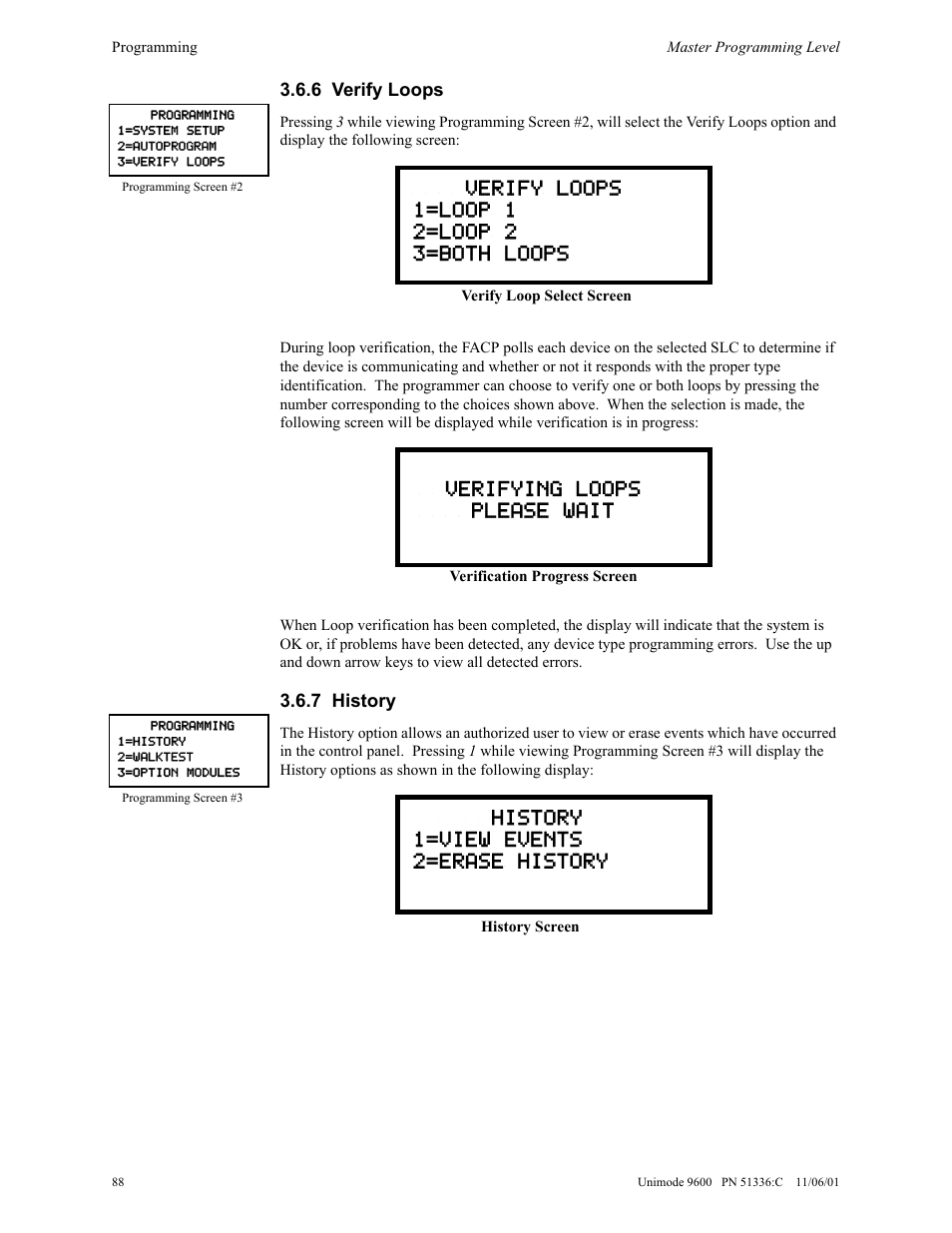 ADT Security Services Unimode 9600 User Manual | Page 88 / 148