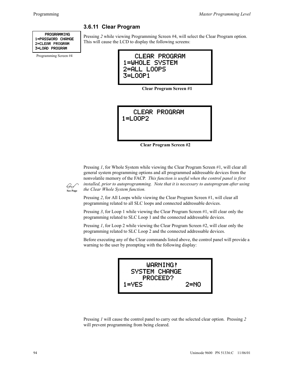 ADT Security Services Unimode 9600 User Manual | Page 94 / 148