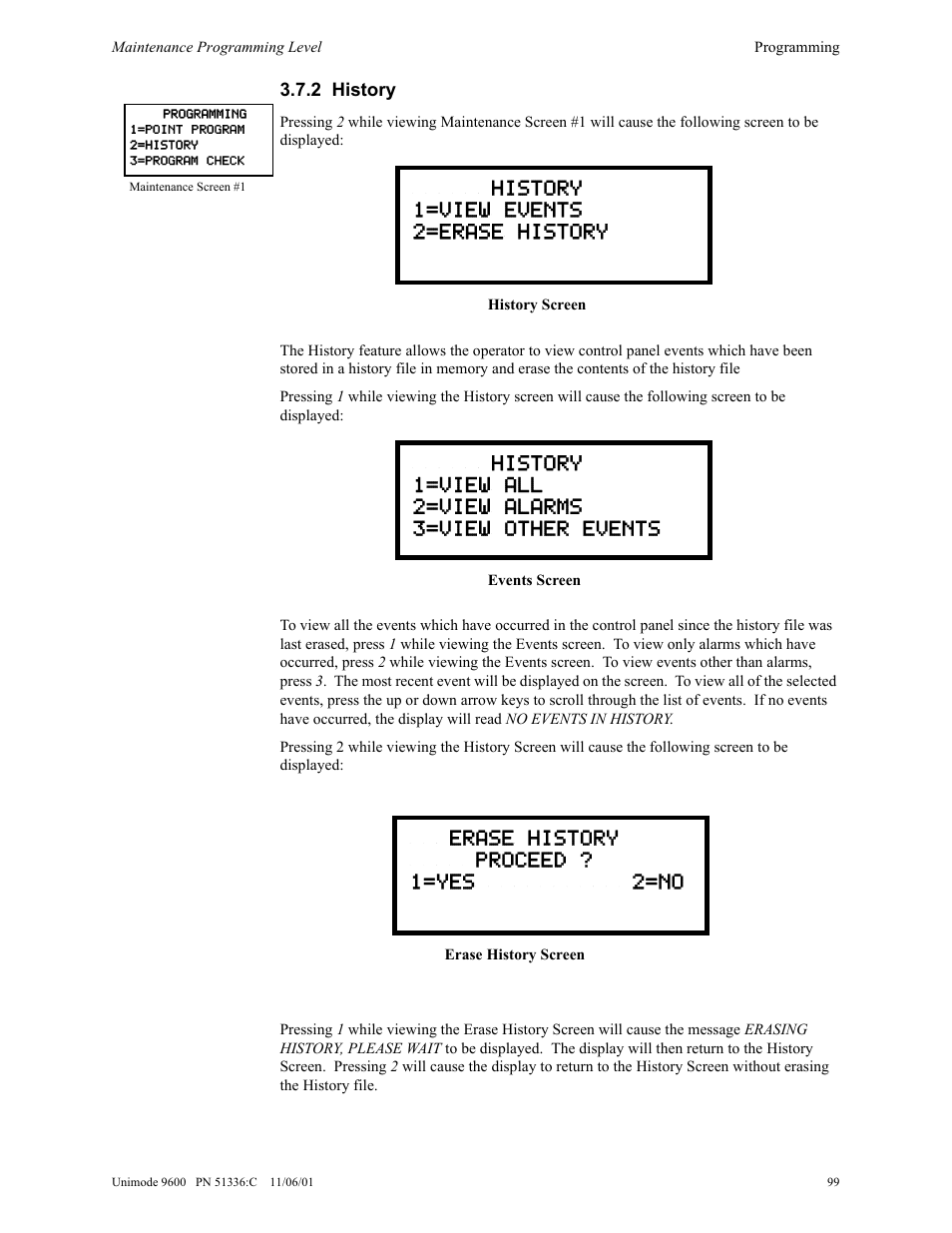 ADT Security Services Unimode 9600 User Manual | Page 99 / 148