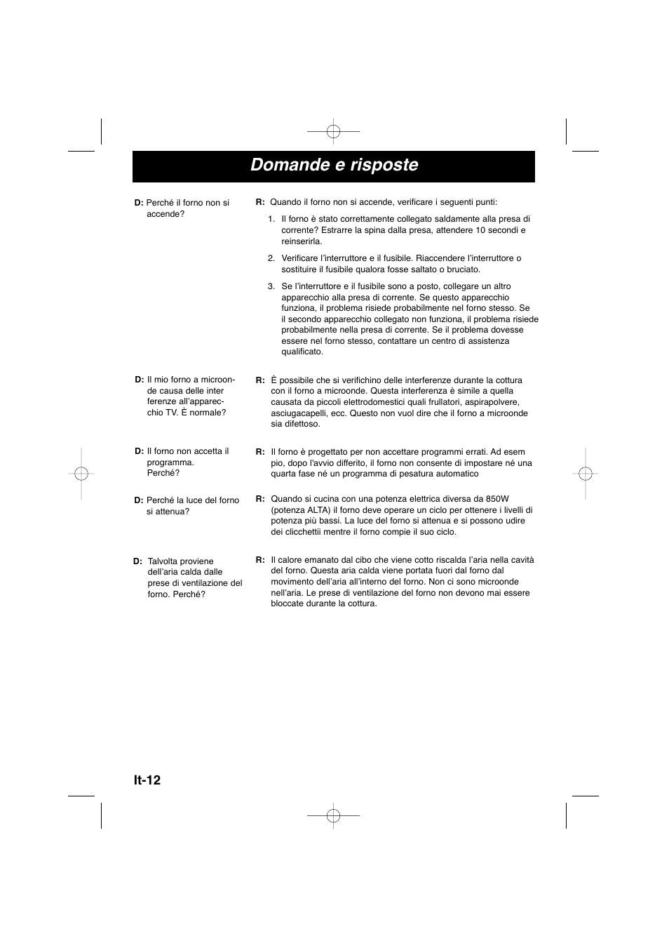 Domande e risposte, It-12 | Panasonic NNSD278SEPG User Manual | Page 70 / 212