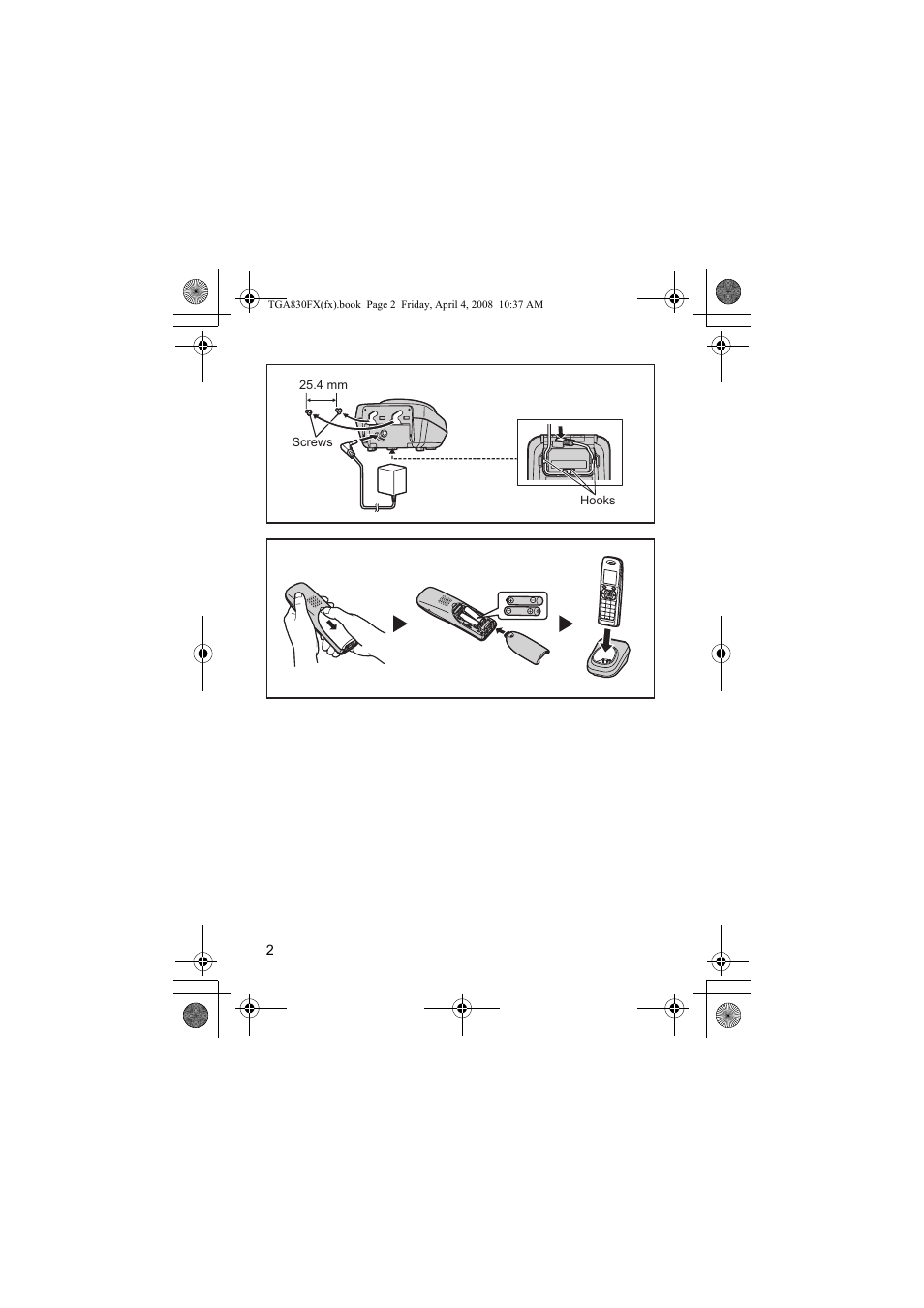 Panasonic KXTGA830FX User Manual | Page 2 / 36