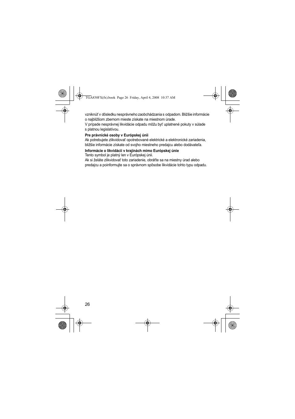 Panasonic KXTGA830FX User Manual | Page 26 / 36