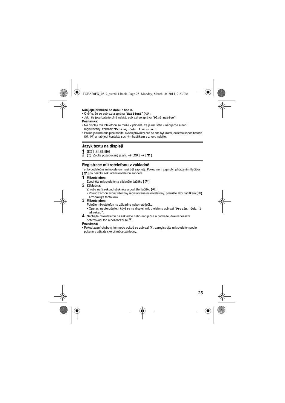 Panasonic KXTGEA20FX User Manual | Page 25 / 76