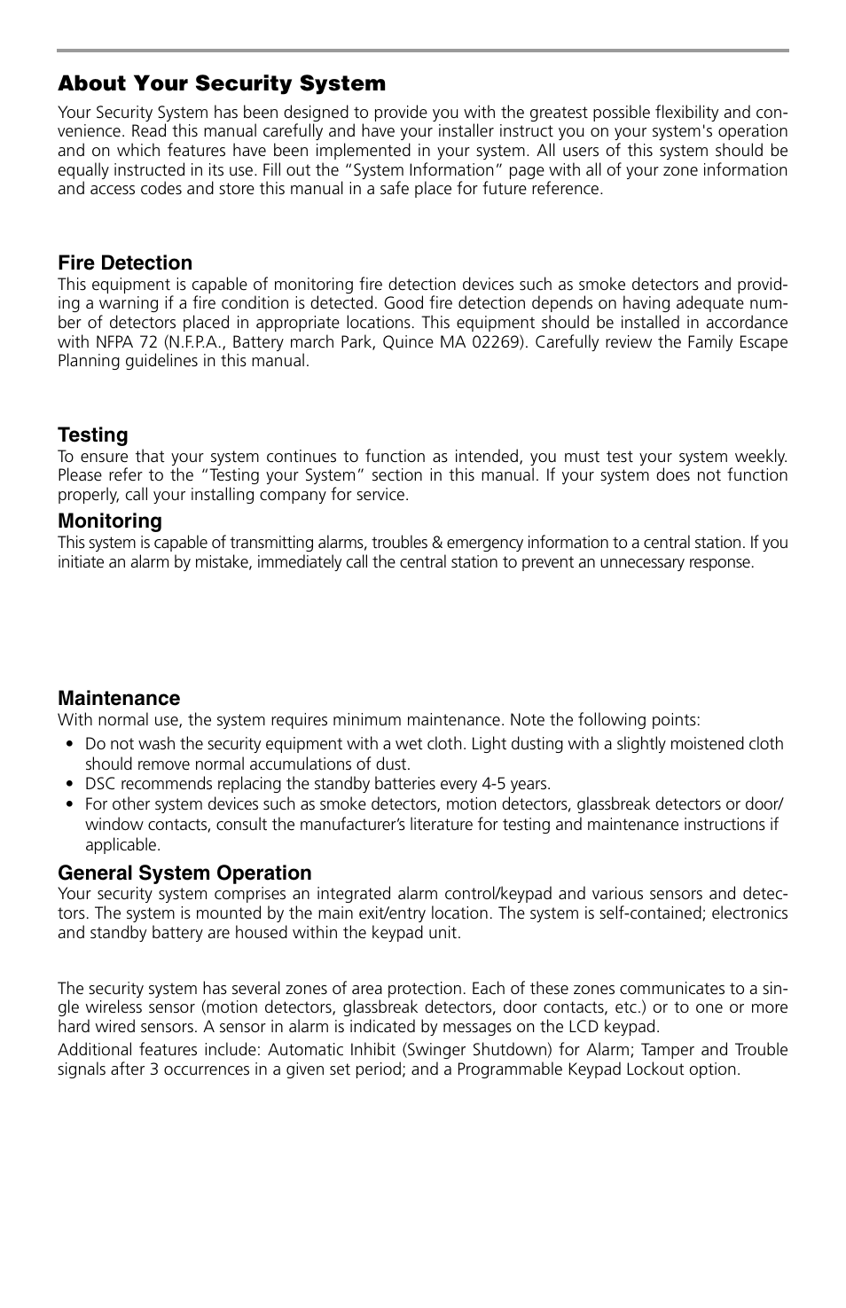 ADT Security Services PowerSeries SCW9047-433 User Manual | Page 5 / 20